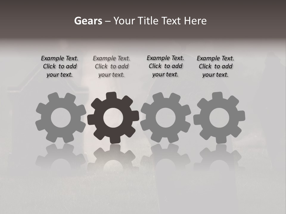 Lamp Night Lady PowerPoint Template