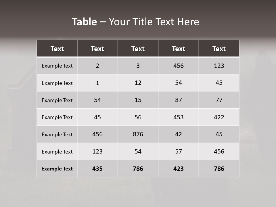 Lamp Night Lady PowerPoint Template