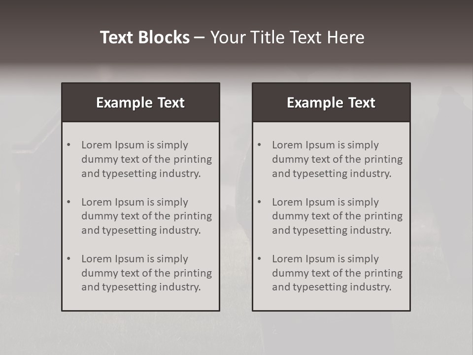 Lamp Night Lady PowerPoint Template
