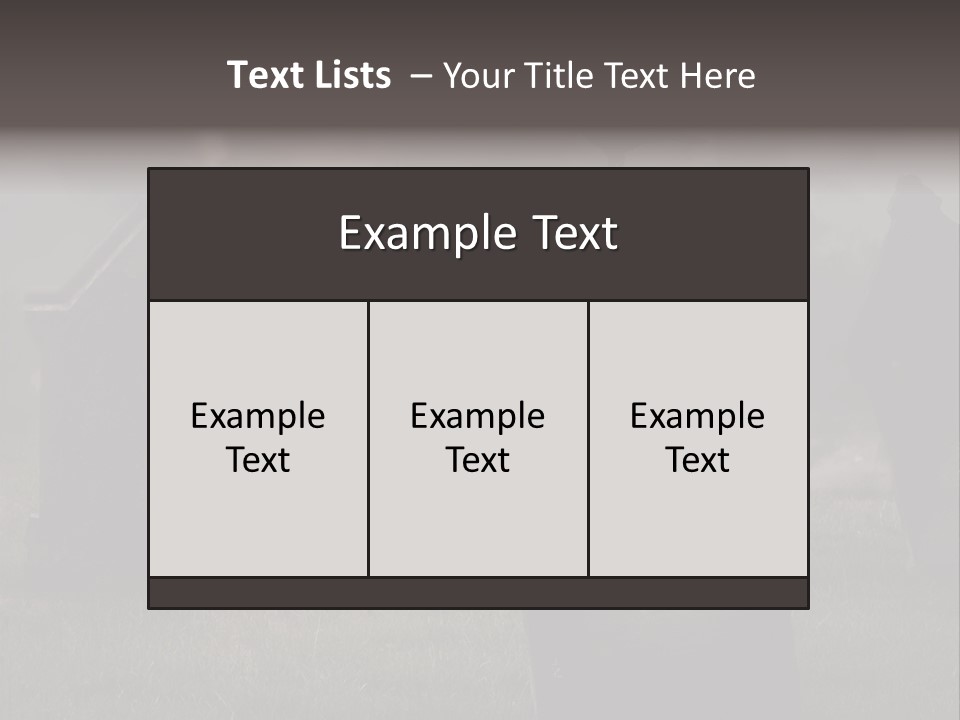 Lamp Night Lady PowerPoint Template