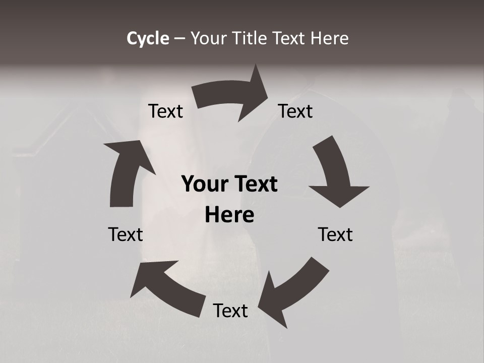 Lamp Night Lady PowerPoint Template