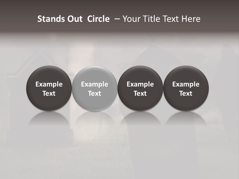 Lamp Night Lady PowerPoint Template