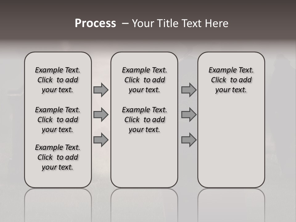 Lamp Night Lady PowerPoint Template