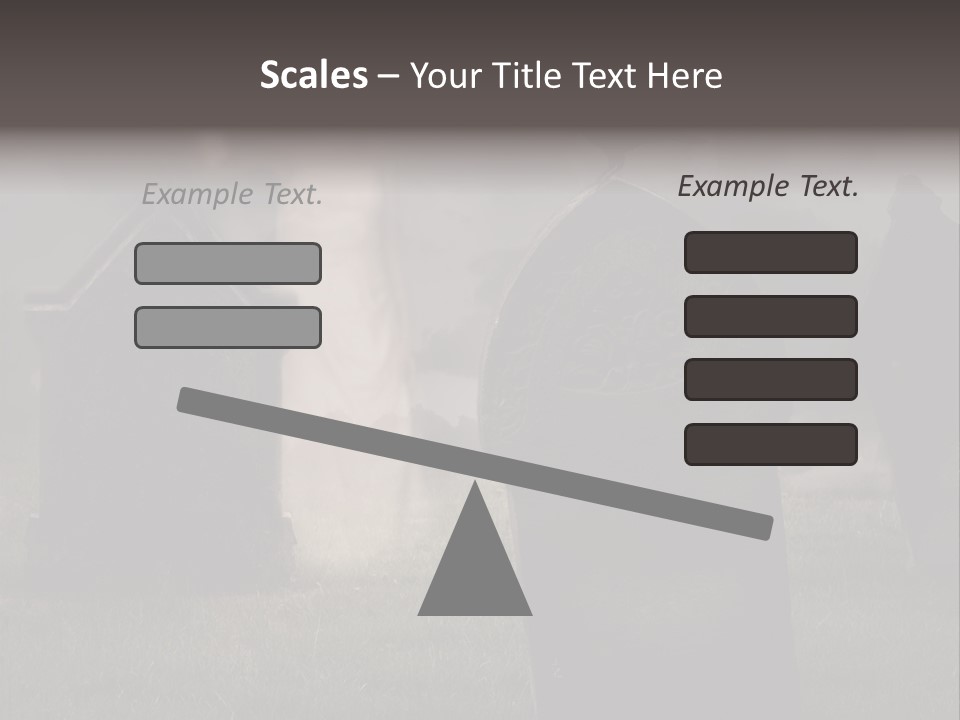 Lamp Night Lady PowerPoint Template