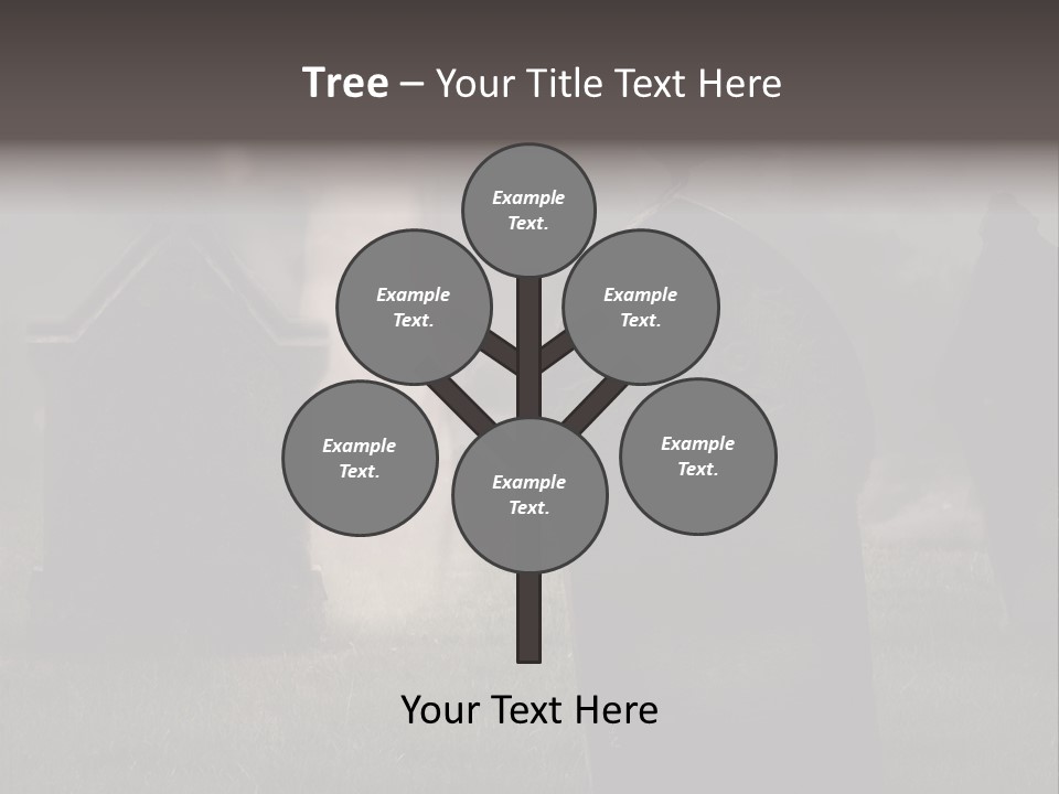 Lamp Night Lady PowerPoint Template