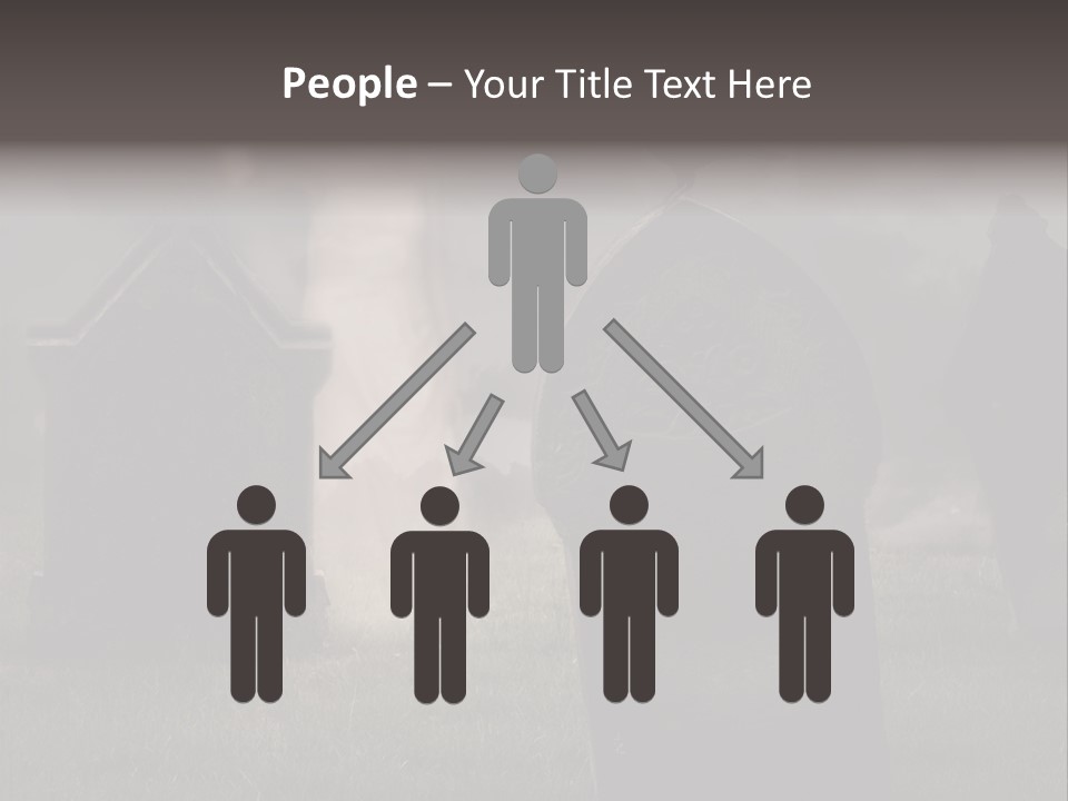 Lamp Night Lady PowerPoint Template