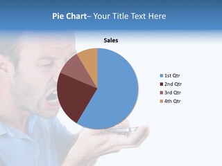 Speaking Chatting Telephone PowerPoint Template