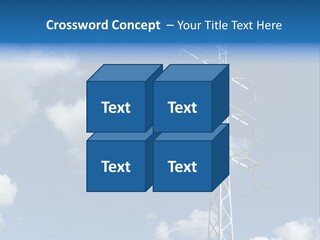 Supply Electrical Line PowerPoint Template