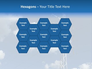Supply Electrical Line PowerPoint Template