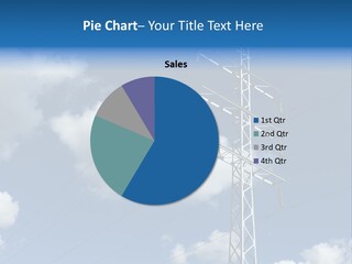 Supply Electrical Line PowerPoint Template