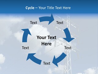 Supply Electrical Line PowerPoint Template