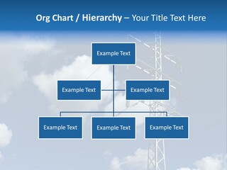 Supply Electrical Line PowerPoint Template