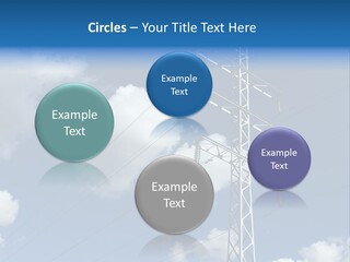 Supply Electrical Line PowerPoint Template