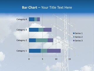 Supply Electrical Line PowerPoint Template