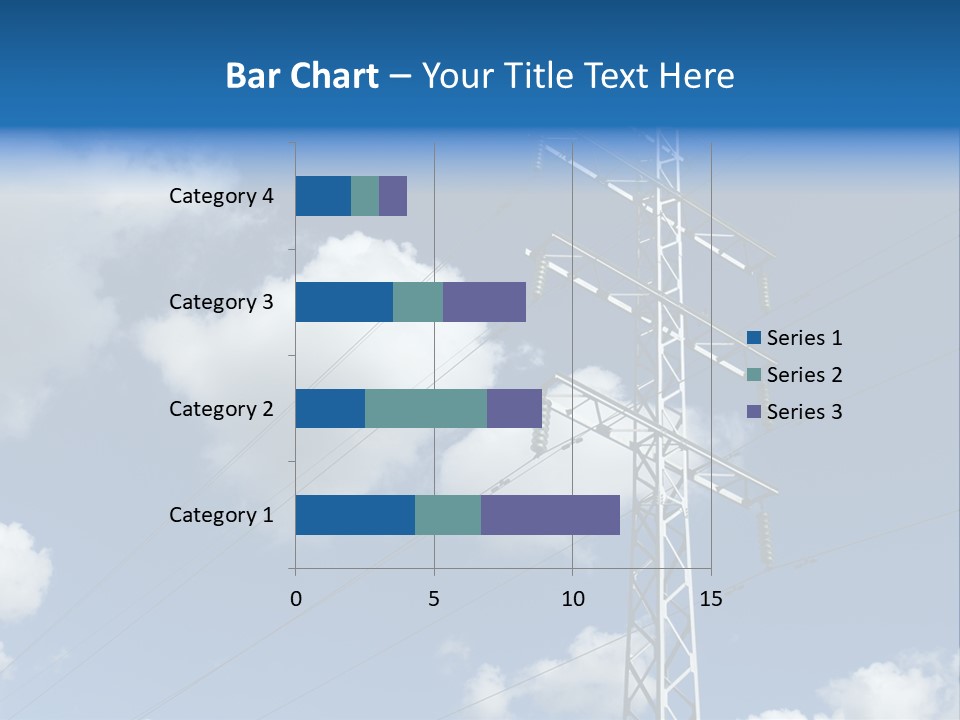 Supply Electrical Line PowerPoint Template
