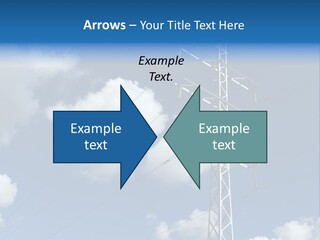 Supply Electrical Line PowerPoint Template