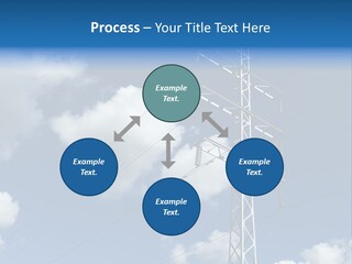 Supply Electrical Line PowerPoint Template