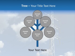 Supply Electrical Line PowerPoint Template