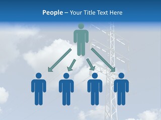 Supply Electrical Line PowerPoint Template