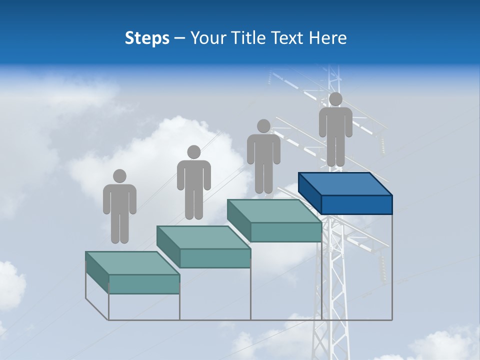 Supply Electrical Line PowerPoint Template