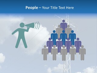 Supply Electrical Line PowerPoint Template