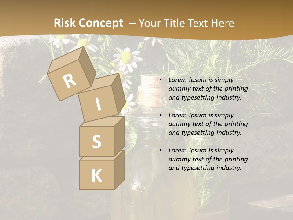 Wooden Table Fell Trees Gew PowerPoint Template