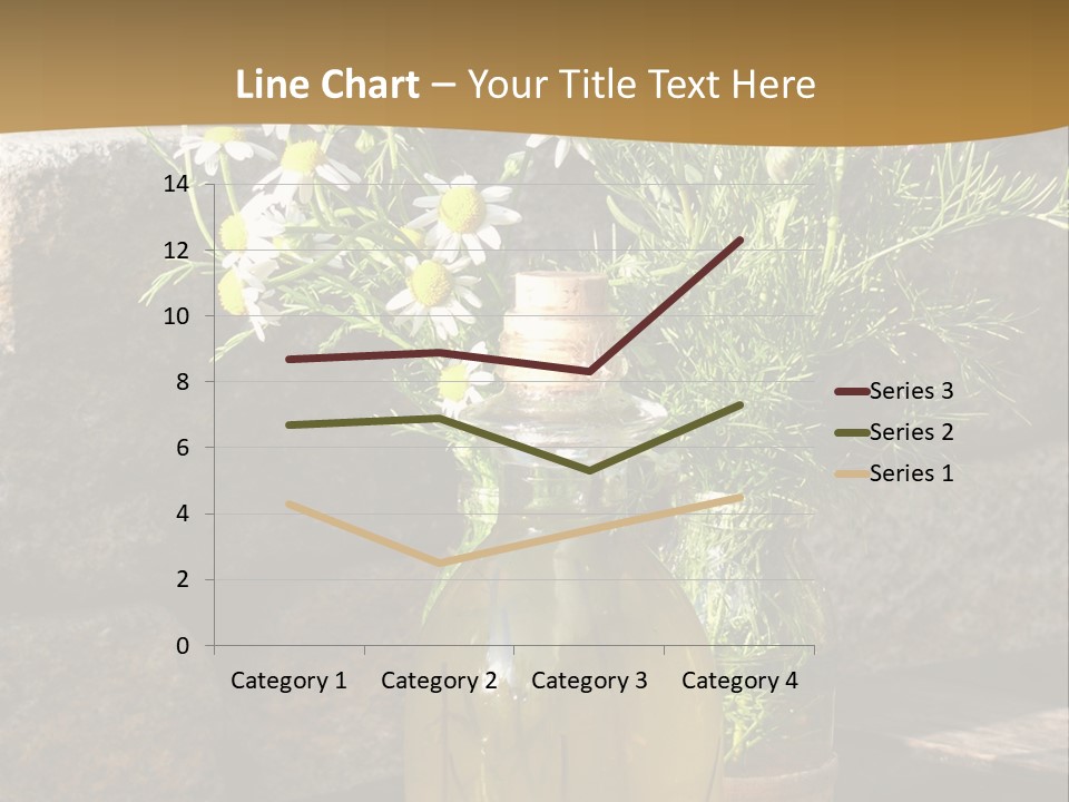 Wooden Table Fell Trees Gew PowerPoint Template