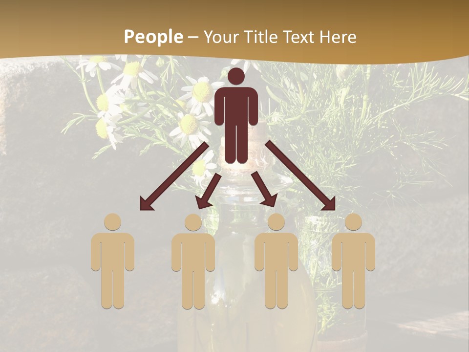 Wooden Table Fell Trees Gew PowerPoint Template