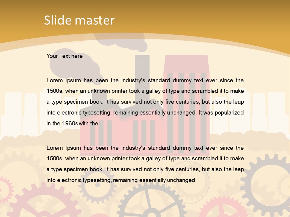 Jew Sukkah Beard PowerPoint Template