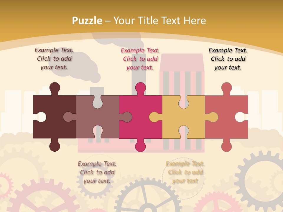 Jew Sukkah Beard PowerPoint Template