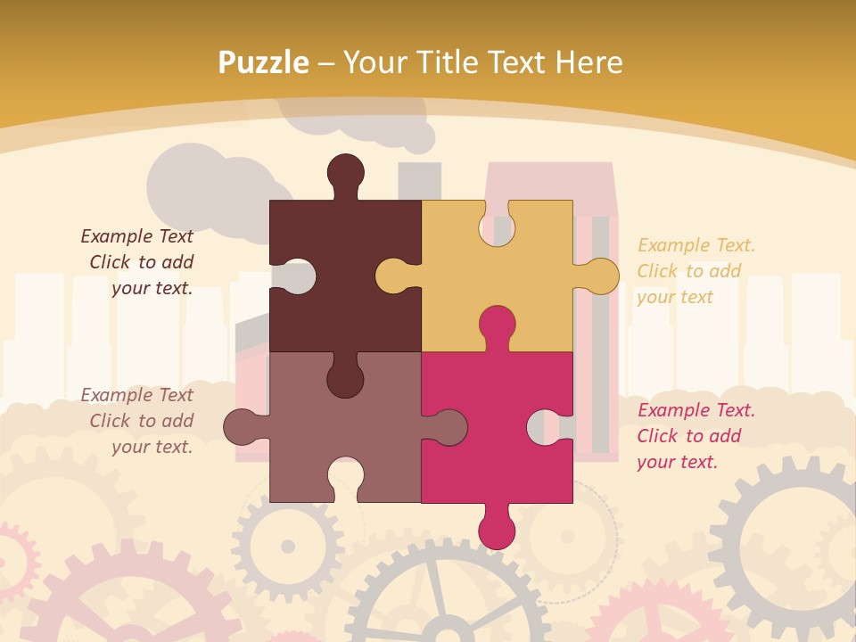 Jew Sukkah Beard PowerPoint Template