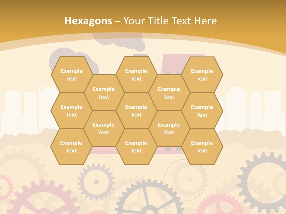 Jew Sukkah Beard PowerPoint Template