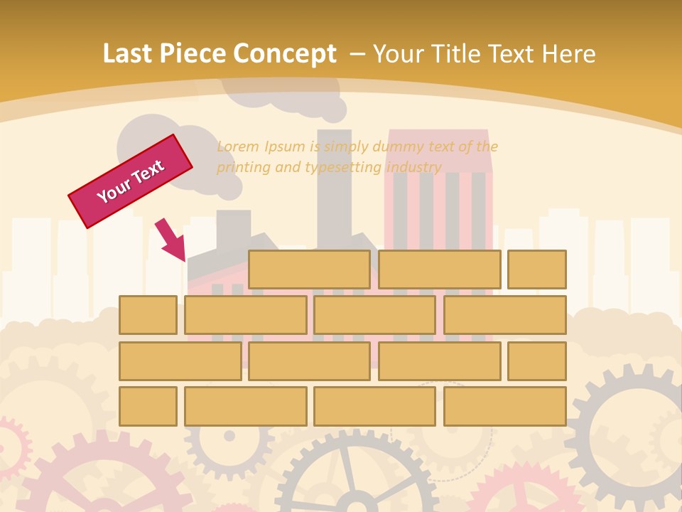 Jew Sukkah Beard PowerPoint Template