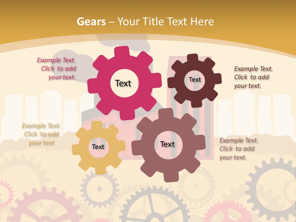 Jew Sukkah Beard PowerPoint Template