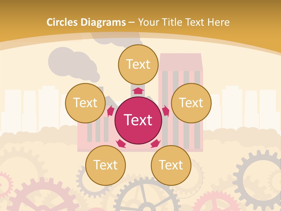 Jew Sukkah Beard PowerPoint Template