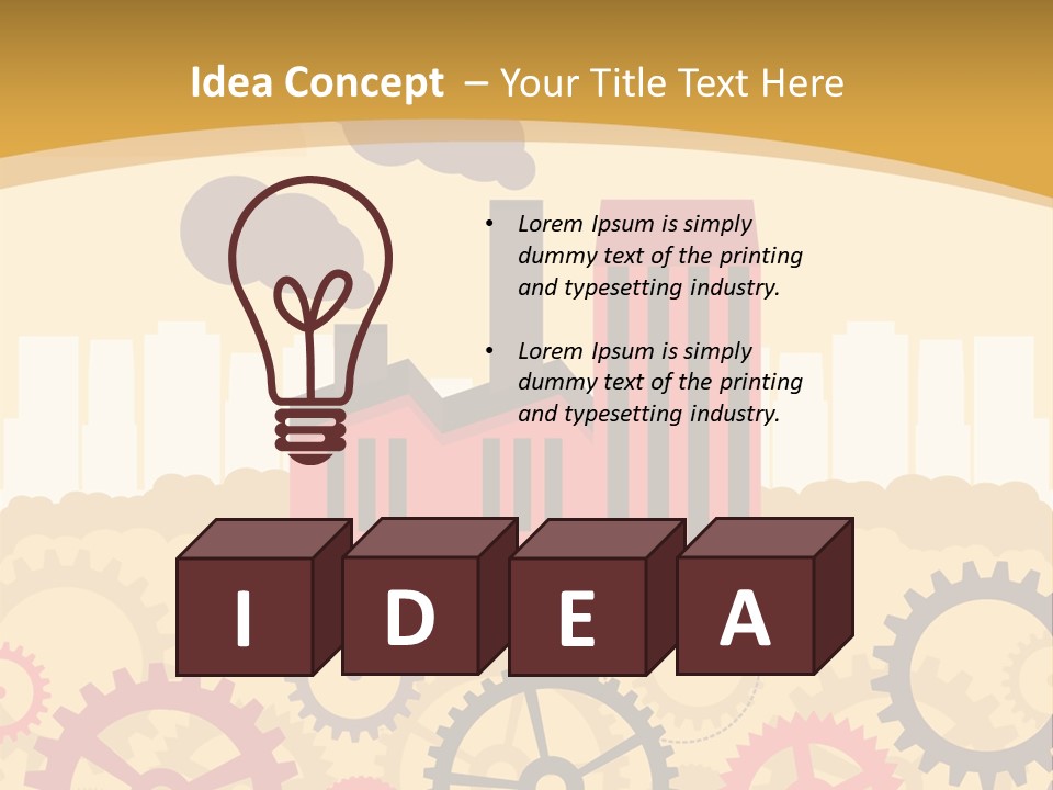 Jew Sukkah Beard PowerPoint Template