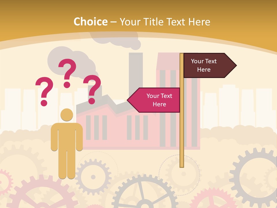 Jew Sukkah Beard PowerPoint Template