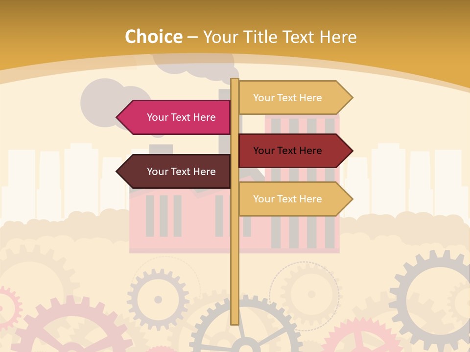 Jew Sukkah Beard PowerPoint Template