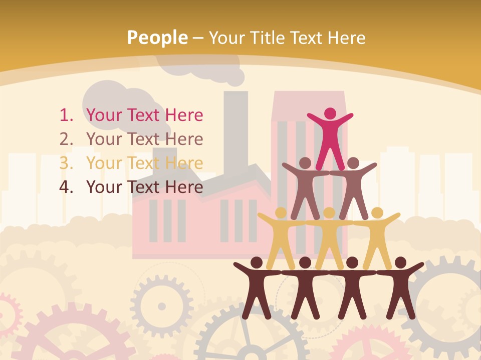 Jew Sukkah Beard PowerPoint Template