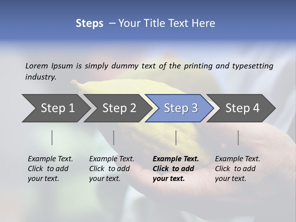 Jew Sukkah Beard PowerPoint Template