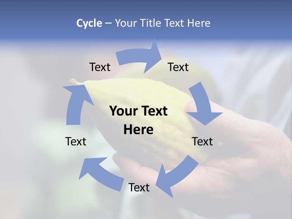 Jew Sukkah Beard PowerPoint Template