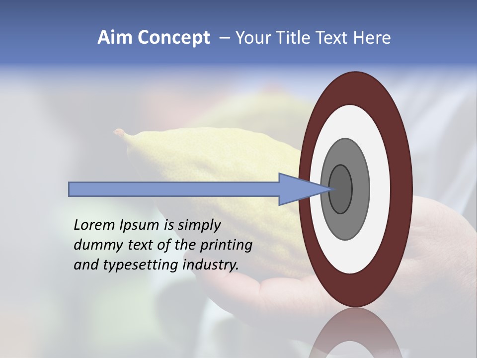 Jew Sukkah Beard PowerPoint Template