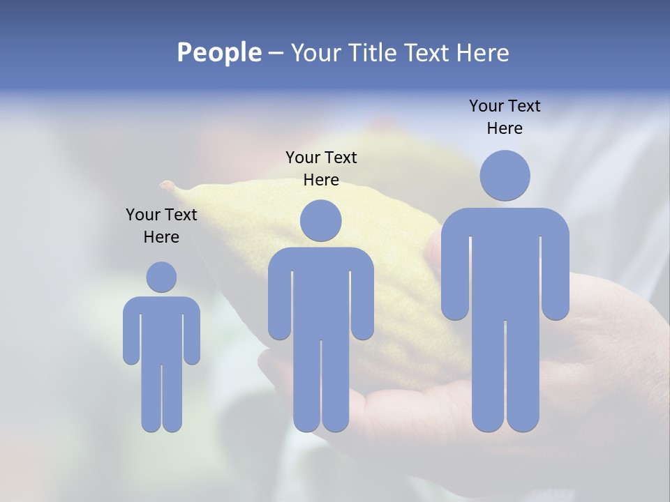 Jew Sukkah Beard PowerPoint Template