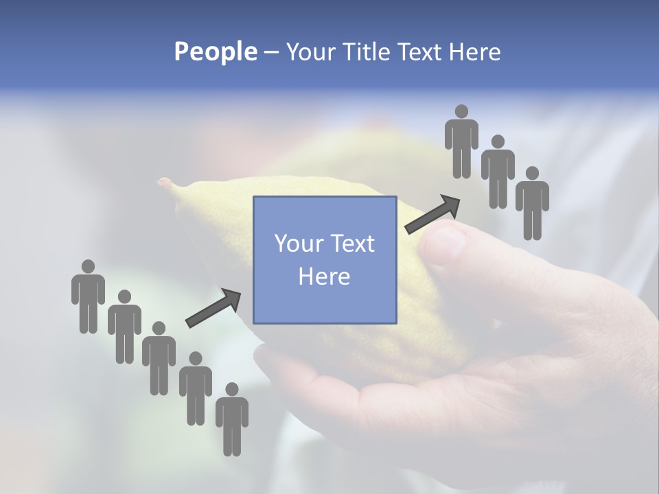 Jew Sukkah Beard PowerPoint Template