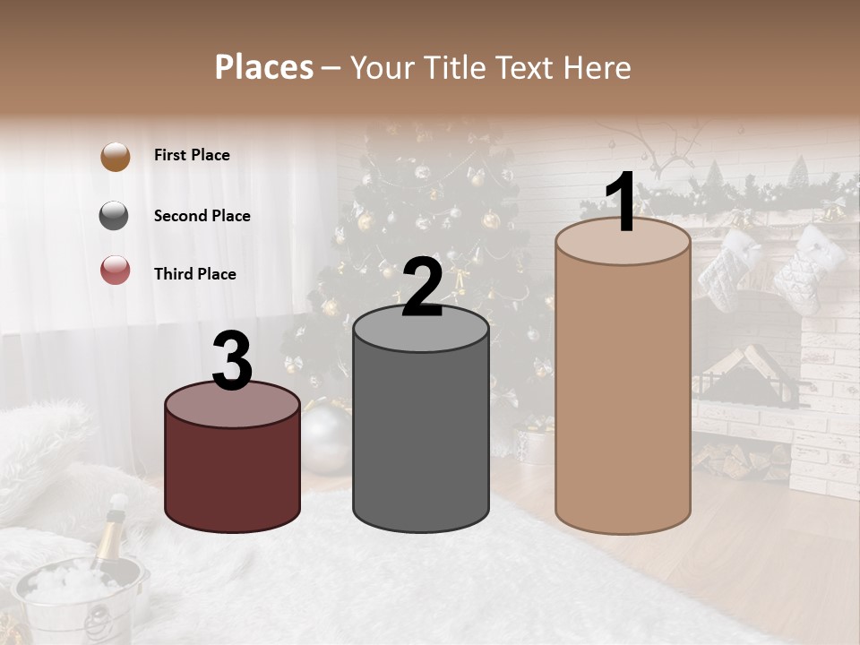 Lantern Gift Holiday PowerPoint Template