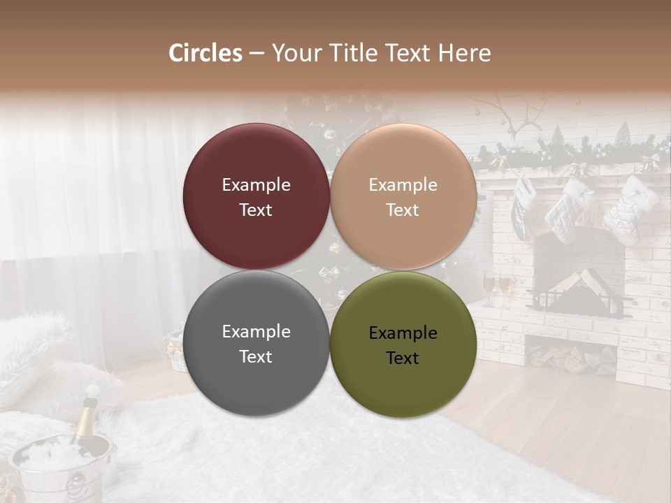 Lantern Gift Holiday PowerPoint Template