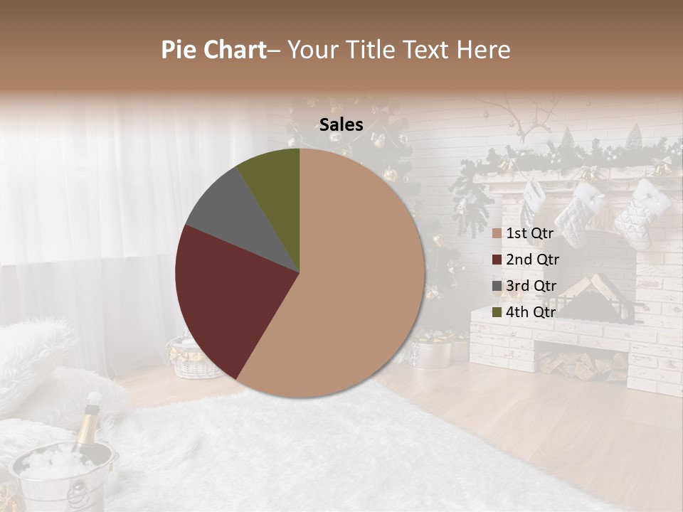 Lantern Gift Holiday PowerPoint Template