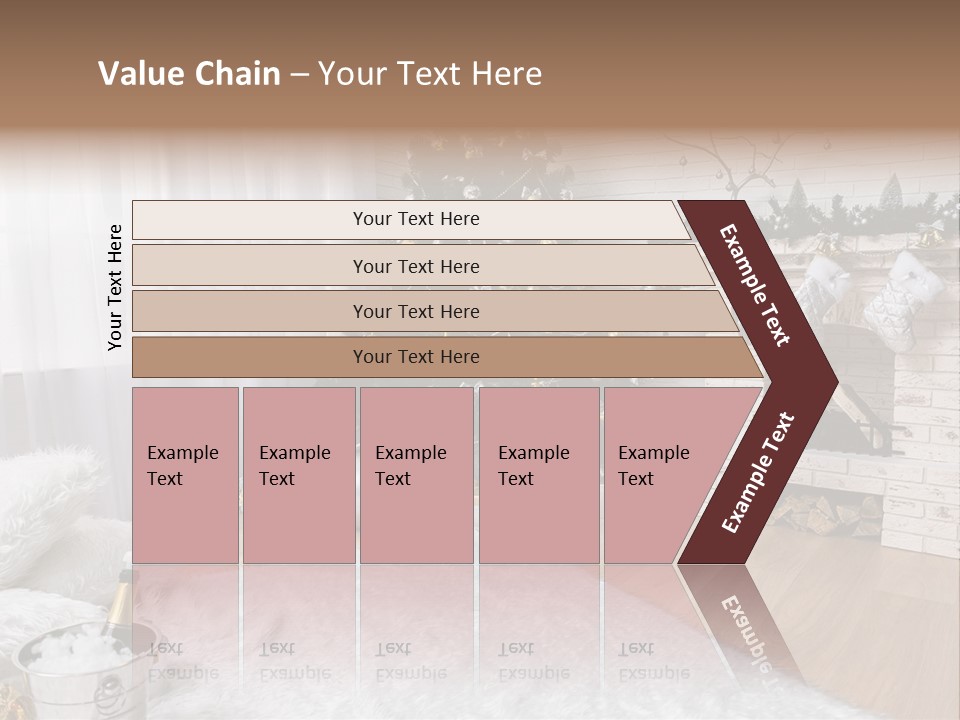 Lantern Gift Holiday PowerPoint Template