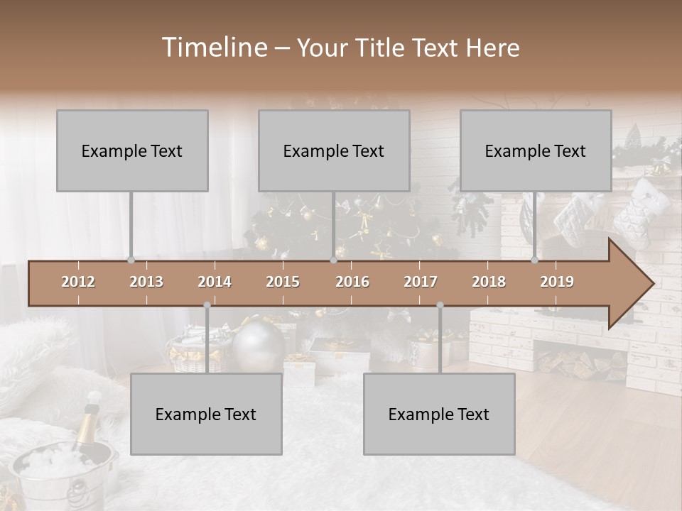 Lantern Gift Holiday PowerPoint Template