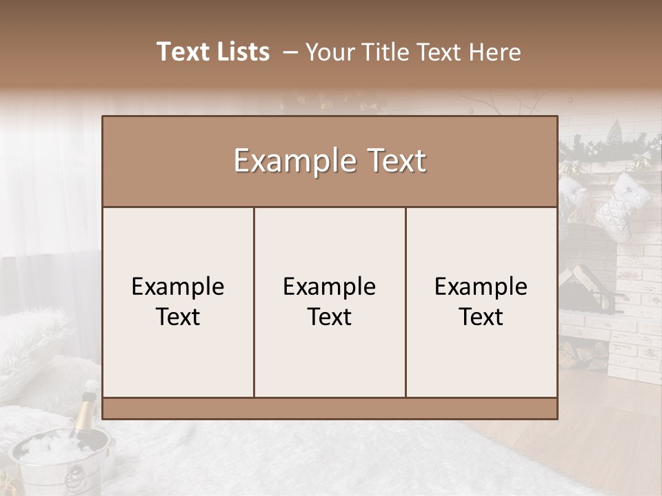 Lantern Gift Holiday PowerPoint Template